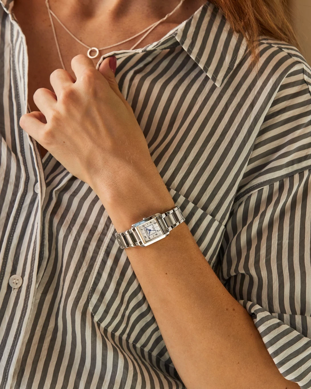 Citizen L Bianca White Dial Stainless Steel Bracelet EW5600-52D